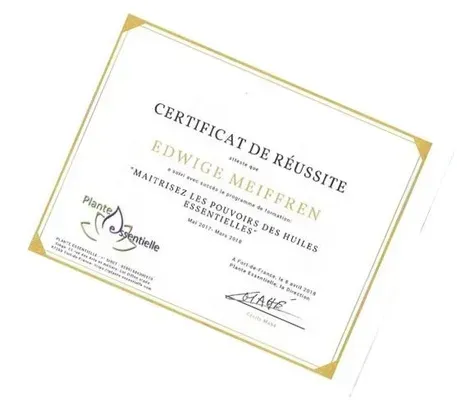 certificat de reussite